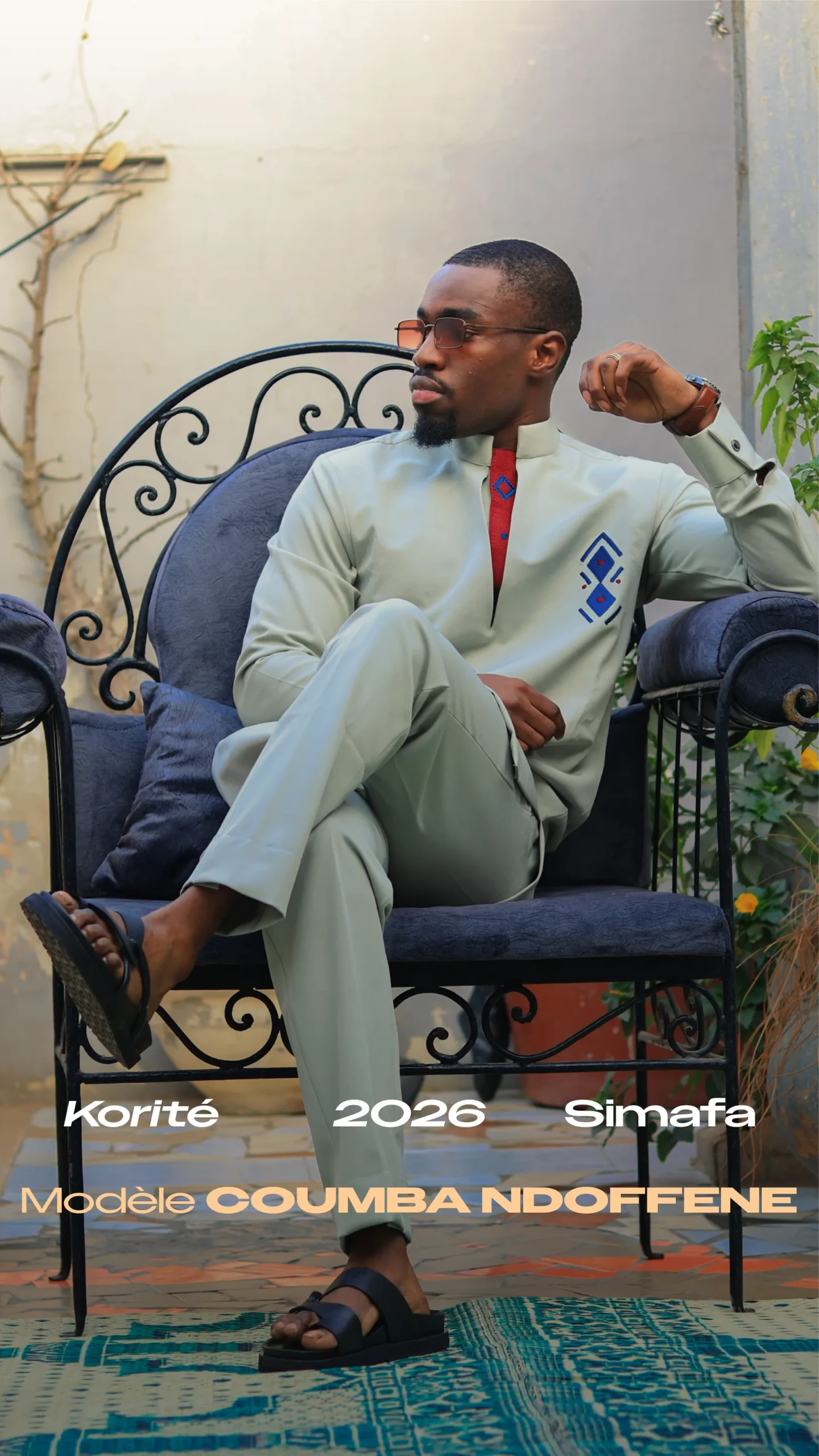 Lookbook PÉNC, tenue Coumba Ndoffene